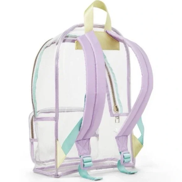 Stoney Clover Lane X Target Transparent Clear Backpack Bag Pastel - Picture 2 of 8
